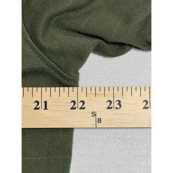 Arrow Mens Green Striped Short Sleeve Polo Shirt Size Large - Picture 4 of 7